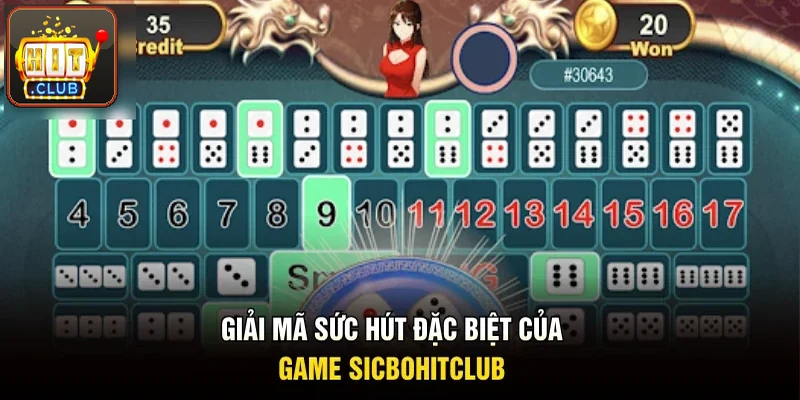 Giải mã sức hút đặc biệt của game Sicbo Hitclub