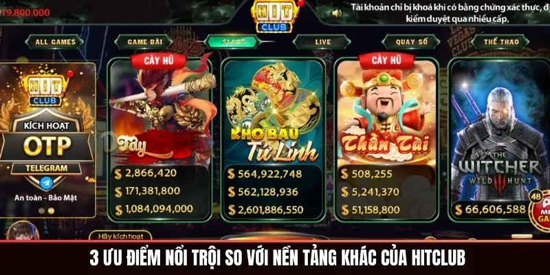 3 ưu điểm nổi trội của HITCLUB